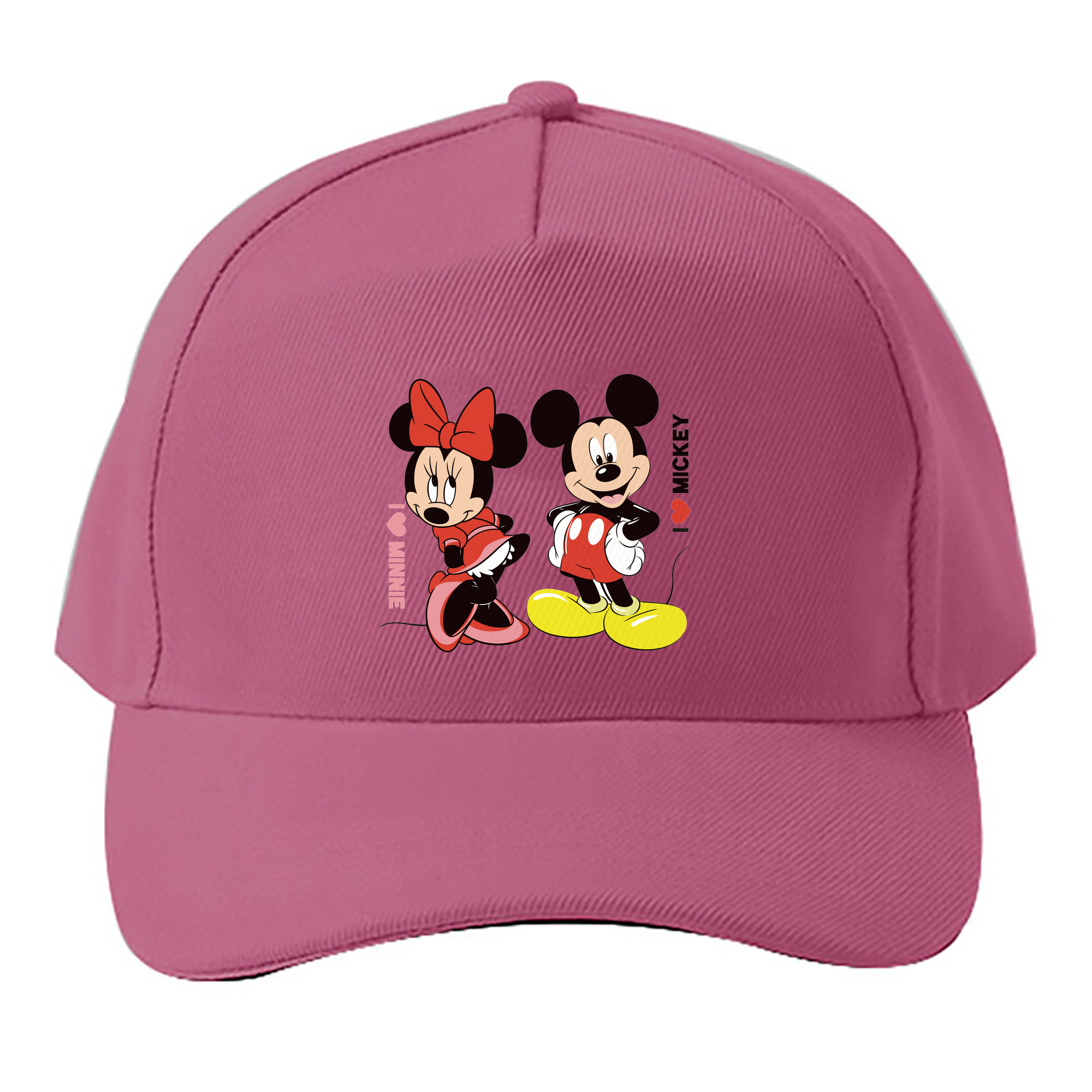 （画像用） ミッキーマウス Mickey Mouse ベースボールキャップ 綿100％ 男女兼用 帽子 スポーツ